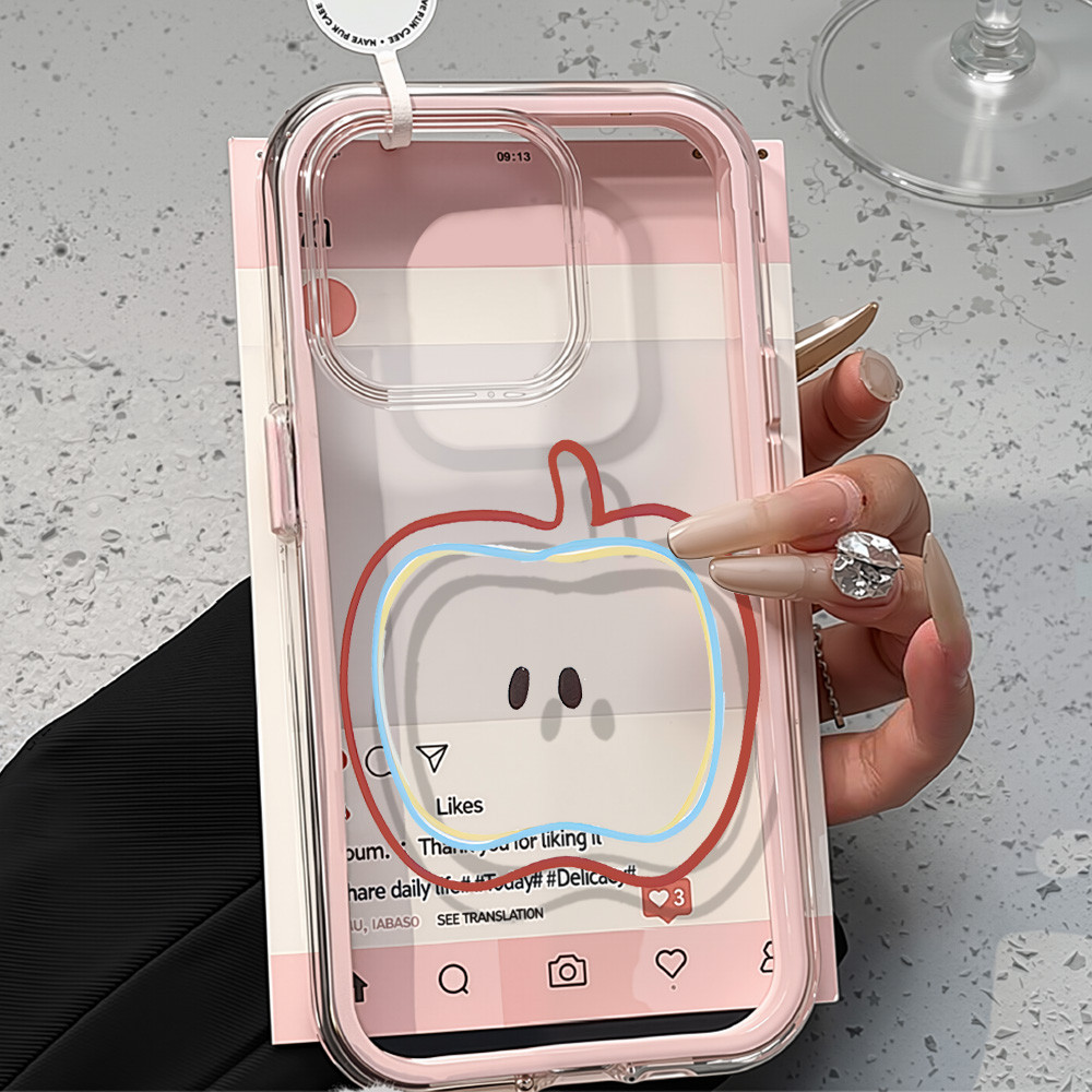 Case HP Untuk iPhone 13 11 16 Pro Max 15 14 12 Lucu Soft Case ip 11 15 16 casing iPhone 14 12 Pro Ma