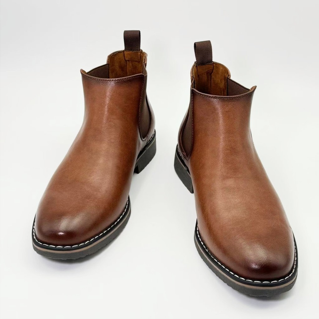 40~46 Men Chelsea Boots Brand Retro Comfortable Fashion Men Boots