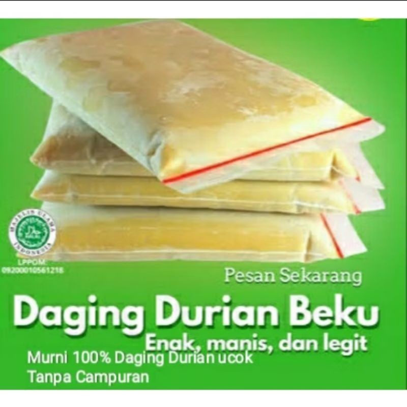 

Daging Durian Ucok Super 1 Kg