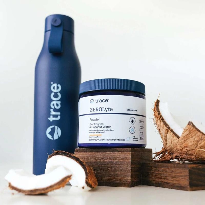 

Trace, ZEROLyte Powder Zero Sugar Electrolytes & Coconut Water 328gr