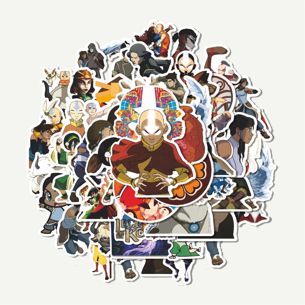 

Sticker Pack Stiker Nickelodeon Series Avatar Bender Character Mix 5 | Sticker TUMBLR | Stiker LAPTOP KOPER HELM