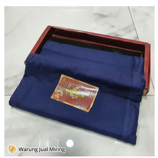 Sarung WADIMOR Polos Warna Tumpal Salur Garis Kain Tenun Dewasa Pria Cowok Sholat Santri Muslim Rema