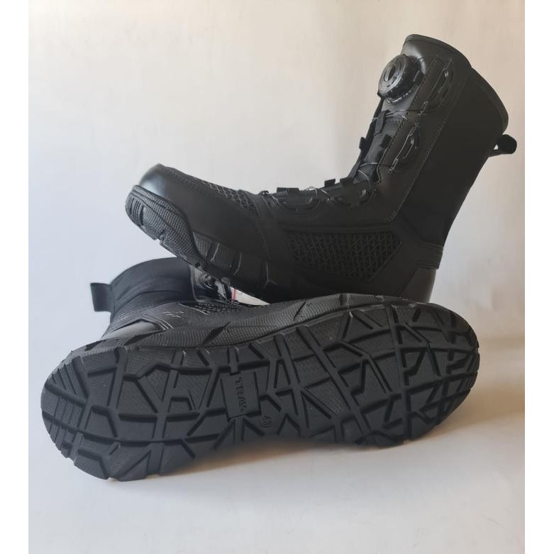 Sepatu Boots TRAV Libra Side Zipper - Tali Putar