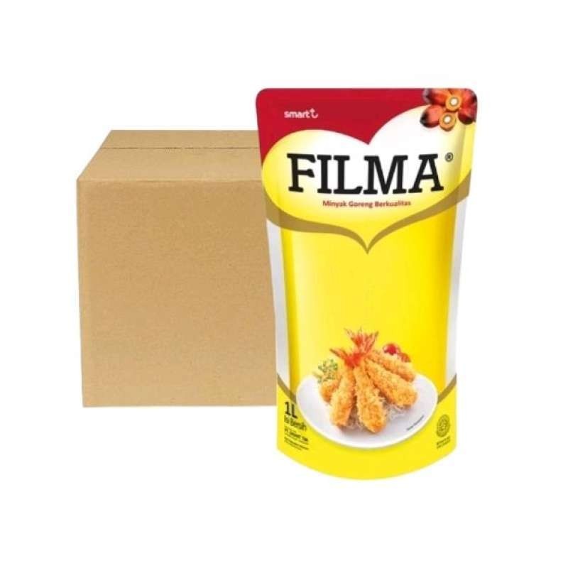 

Filma Minyak Goreng Pouch | Karton ( 1 Liter x 12 Pouch )
