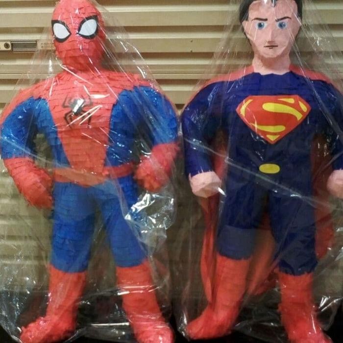 

Pinata ultah Ready stok minion/spiderman/minecraft/ironman