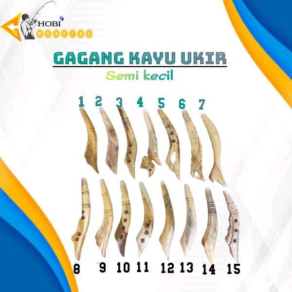 gagang joran timbang / kayu pahul set j - 1 mcw6