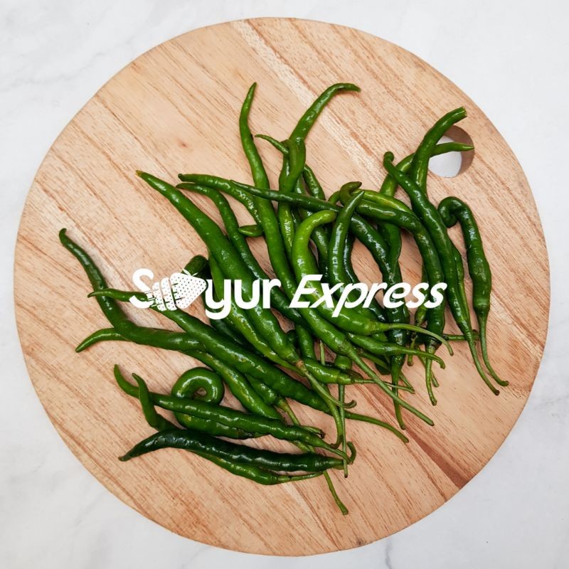 

Paket KIRIM INSTAN Cabe Keriting Hijau 100gr