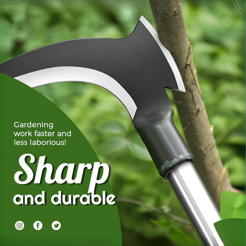 40cm Arit Rumput Baja Super Tajam/sabit Rumput Baja Asli Super Tajam/sabit Rumput/sabit Potong Rumpu