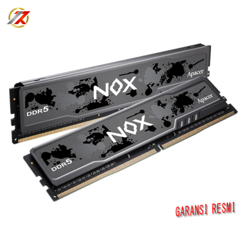 RAM APACER NOX BLACK 32GB (2x16GB) DDR5 6000Mhz Memory DIMM AH5U32G60C622MBAA2