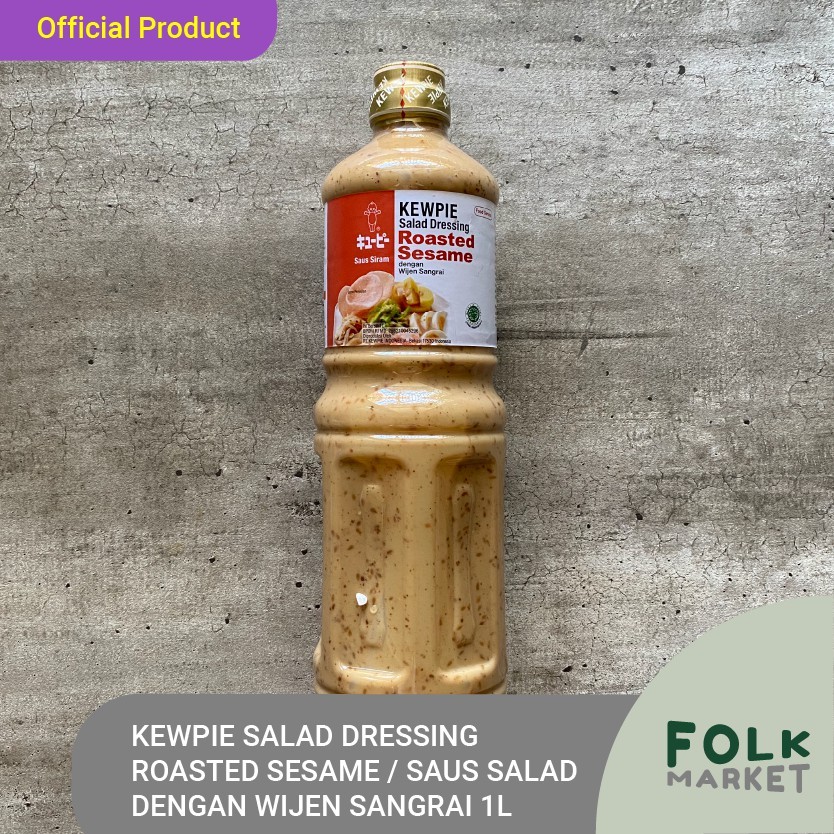 

Kewpie Salad Dressing Roasted Sesame / Saus Salad Dengan Wijen Sangrai 1L