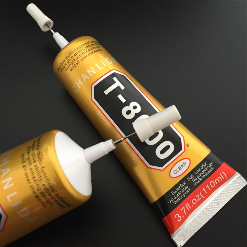 110ml Lem T8000/Touchscreen Premium Perekat/ Lem Lcd Touchscreen/Perekat Bening LCD /Touchscreen Lem