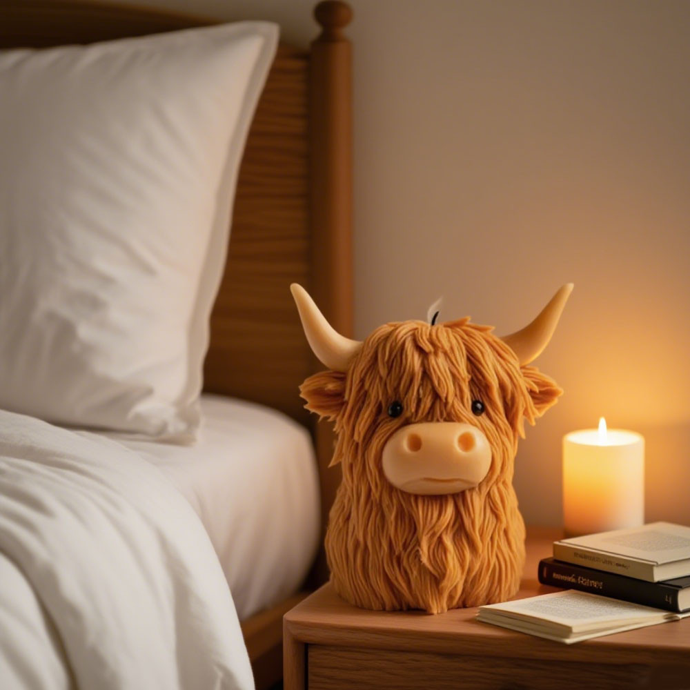 

3D Highland Cow Candle Silicone Mold DIY Butterfly Lion Animal Shaped Aromatherapy Candle Plaster Mold Decor