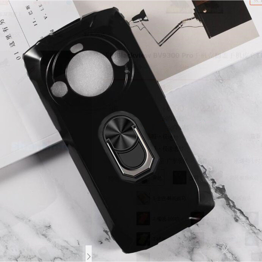 FOR Blackview BV9300 Pro 6.7" BlackviewBV9300 BV9300Pro Back Ring Holder Bracket Phone Case Smartpho