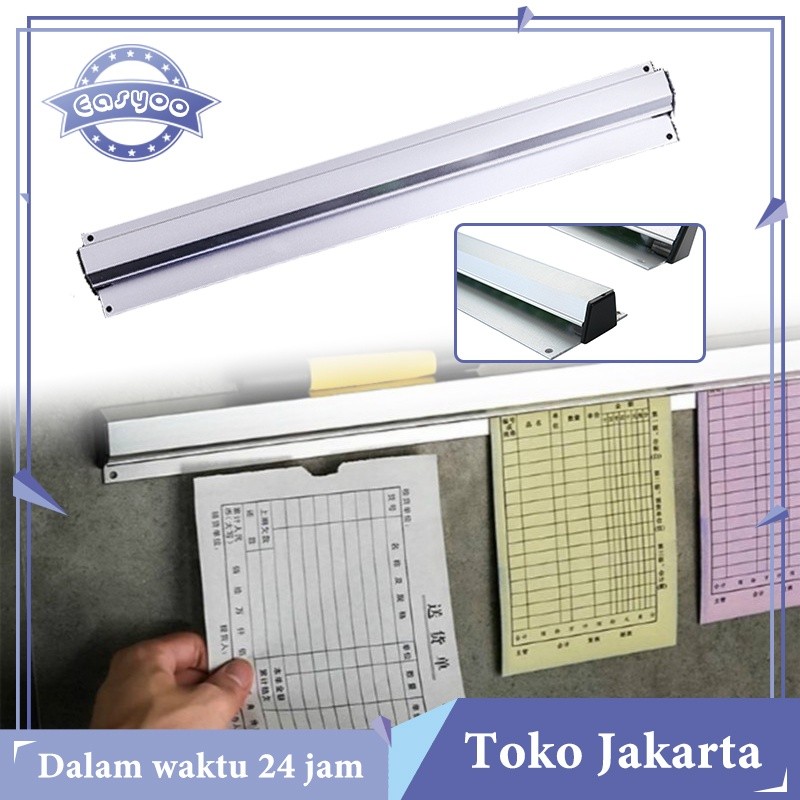 

KP - Penjepit Kertas Bon Bill Tab Grabber Aluminum Bill Holder Restaurant Getra Cafe terbaru