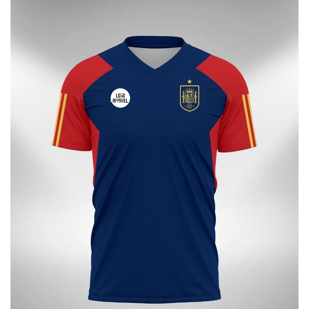 Jersey Spanyol Training 2024 Dryfit Premium S-XXL