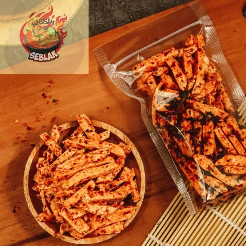 

Seblak krispi Basreng kiloan pedas daun jeruk isi 500 gram