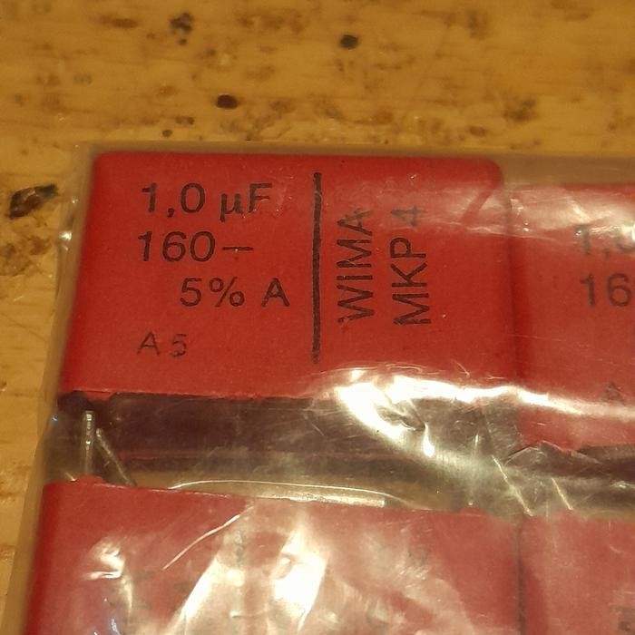 Part MKP4 1uF/160v 1uF 160v Wima