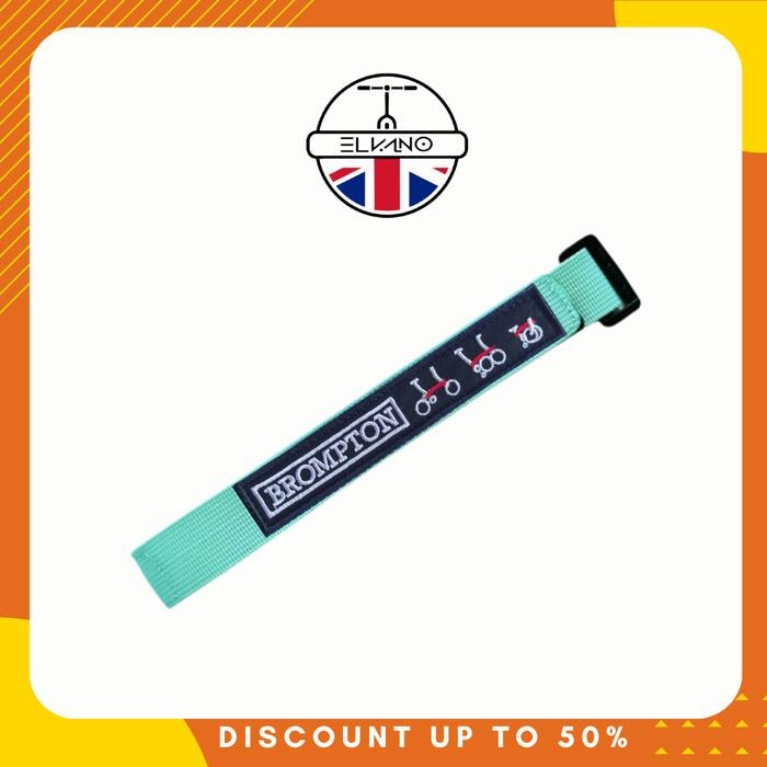 

^_^ STRAP FRAME BROMPTON BAHAN WEBBING IMPORT - BLUE SAPHIRE V$