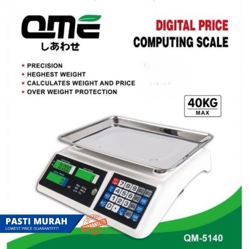 TIMBANGAN DIGITAL QME 40KG