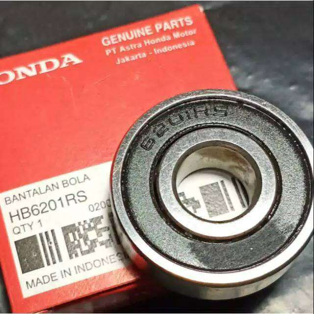Bearing / Laher 6201 Roda Depan Honda Matic (Beat, Vario, Scoopy, Spacy) - Klaker Roda Kuat & Awet


