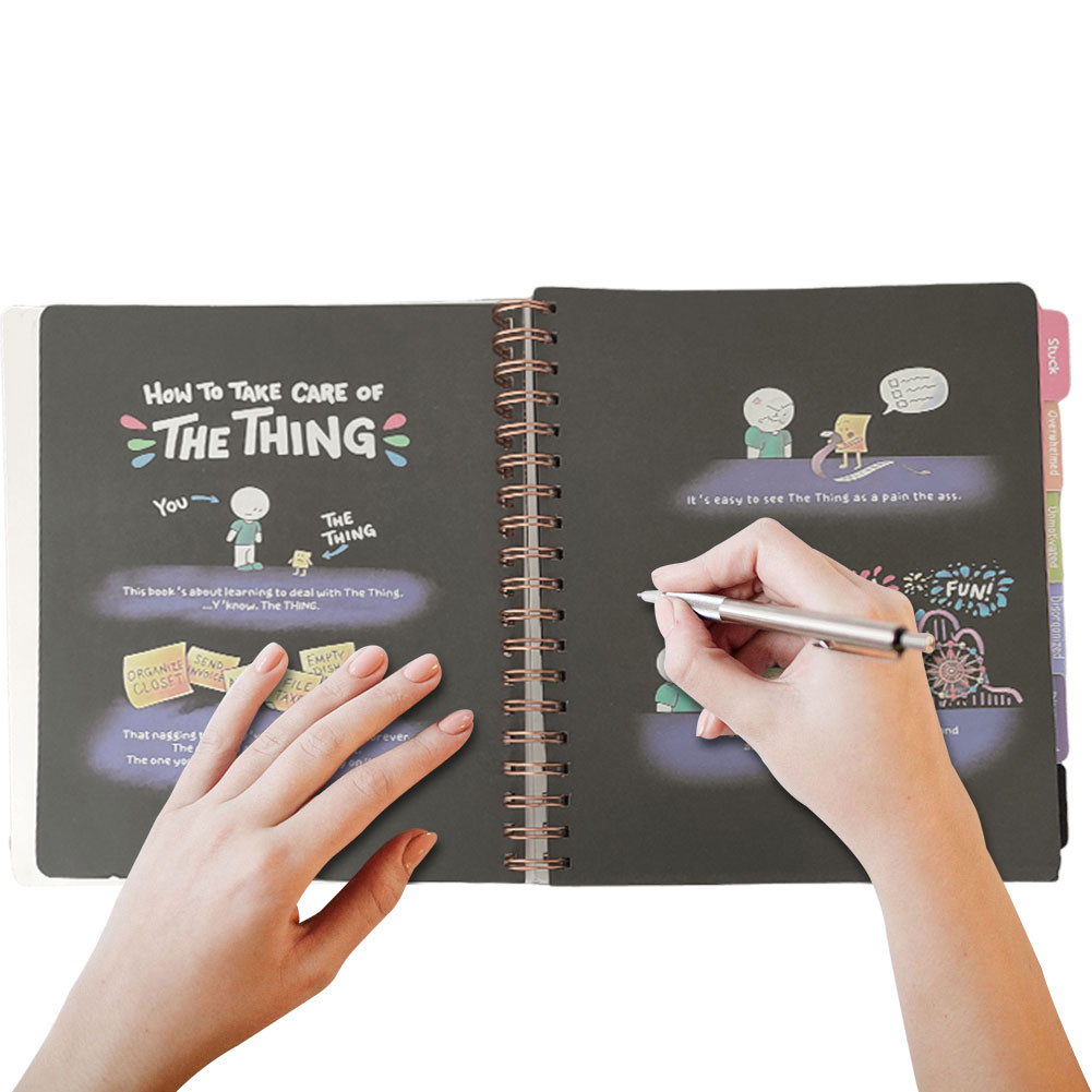 

Anti-Planner Tag Book 2024 How To Get Sht Done When You Don't Feel Like It Journal Anti-Planner Notebook ADHD Planner for Adults