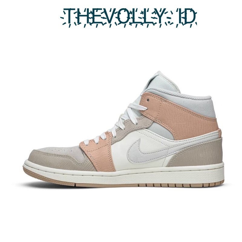 Sepatu Basket Nike Air Jordan 1 Mid Milan BNIB Original / Sneakers Pria