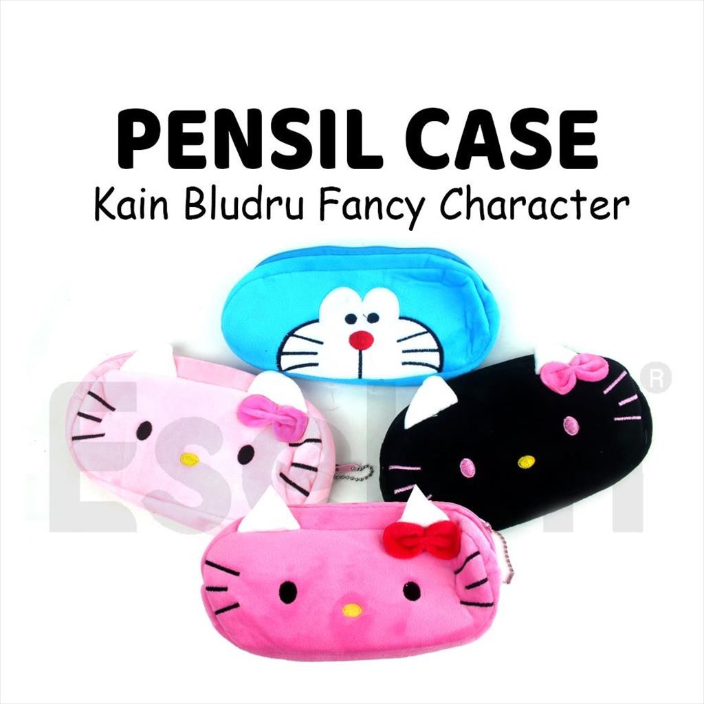 

❤️️Kotak Pensil Resleting Bludru Karakter / Kotak Pensil Bludru❤️️