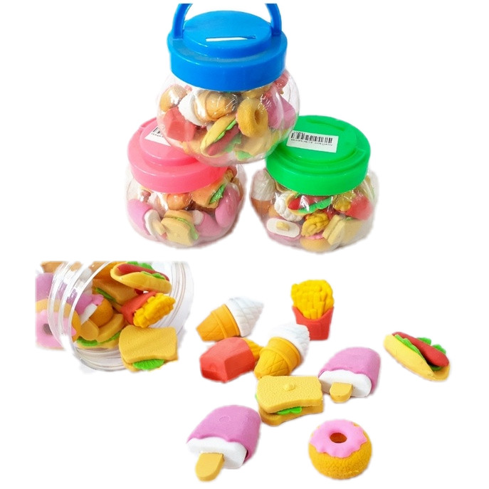 

[SDW] pekanbaru/Eraser/penghapus motif junk food (1×24)