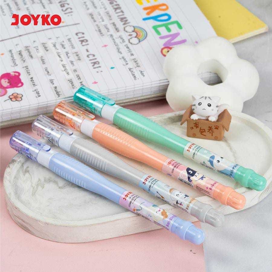 

Joyko Tipex Cair CF-S244 Correction Fluid Pen Karakter – 1 Lusin Isi 12 Pcs