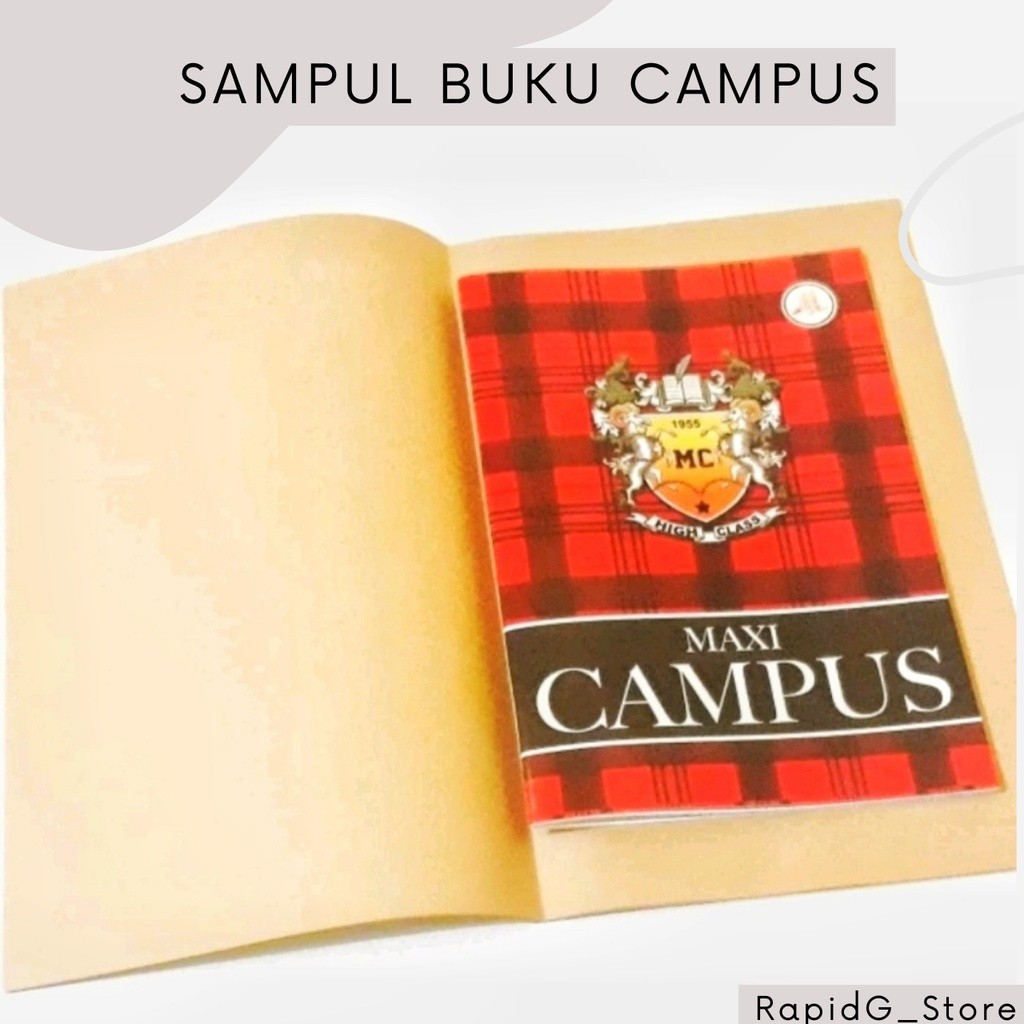 

Sampul Buku Coklat Boxy Samson Campus Bigboss Polos Isi 20 Lembar Per Pack