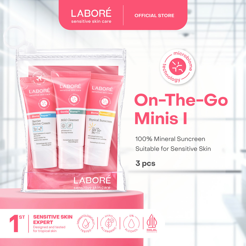 [Gift Not For Sale] LABORE Sensitive Skin Care On-The-Go Minis