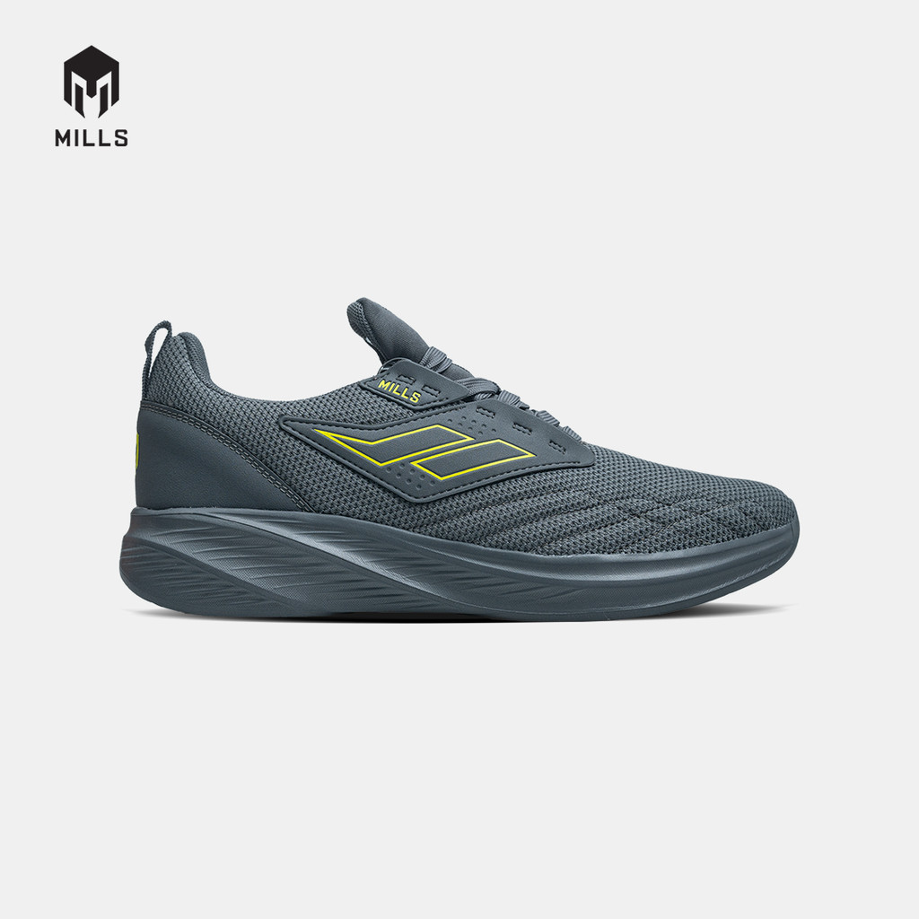 MILLS Sepatu Sportage CL Dk.Grey / Yellow 9701004