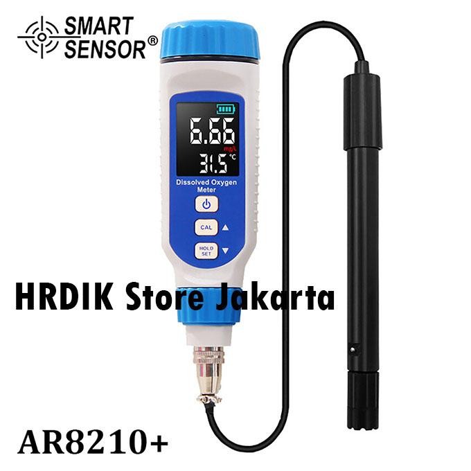 DO Meter Calibration Certificate Dissolved Oxygen AR8210+ Smart Sensor Oksigen O2 Terlarut Air Disol