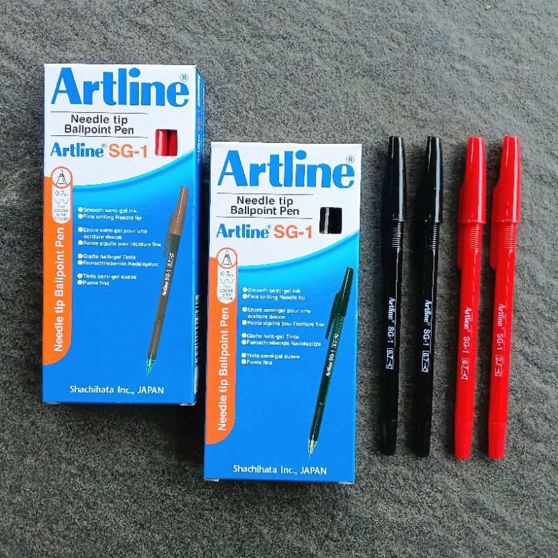 

Pulpen Ballpoint Artline SG-1 Premium ( 12 Pcs ) [ Original ]