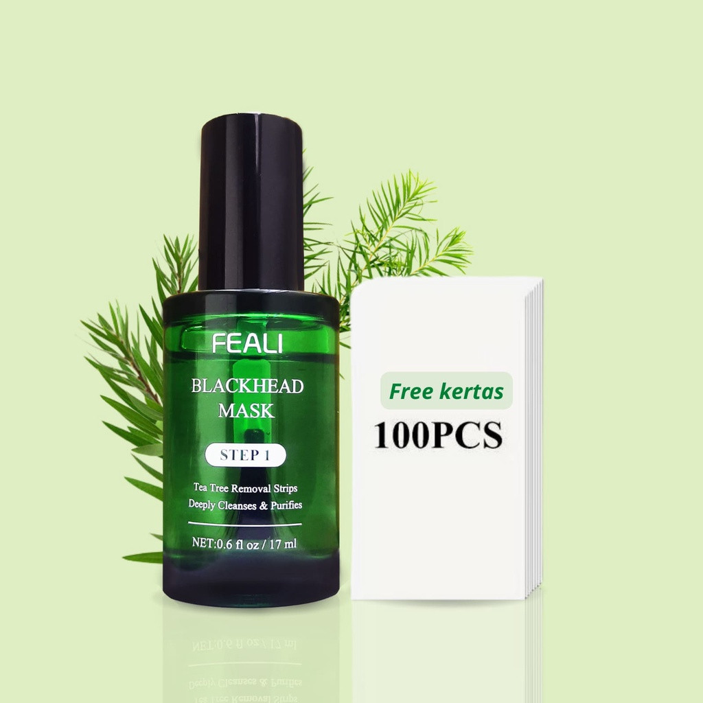 FEALI Blackhead Remover Mask Step 1 Peel Off / pengangkat komedo