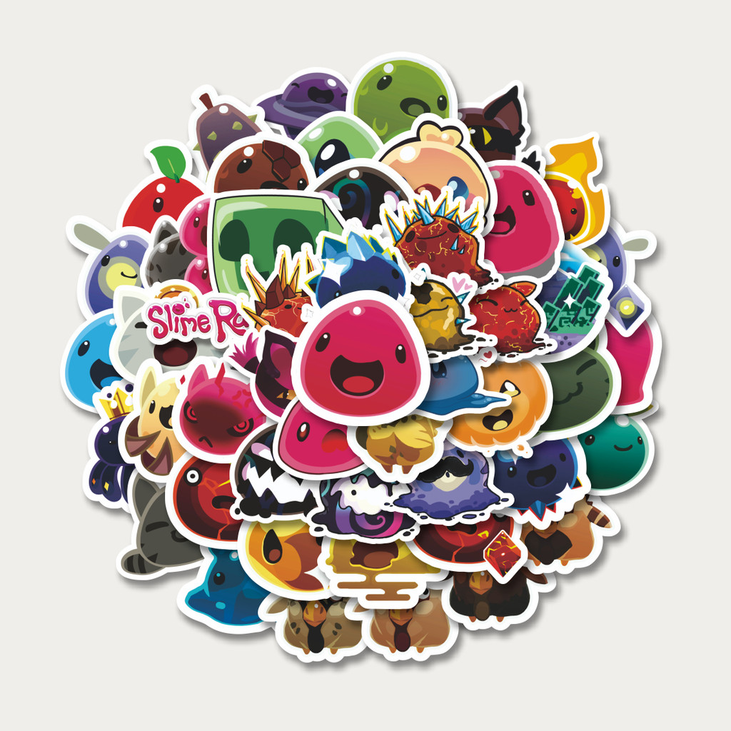 

Sticker Pack Stiker Game Series Slime Rencher Character Mix | Sticker TUMBLR | Stiker LAPTOP KOPER HELM