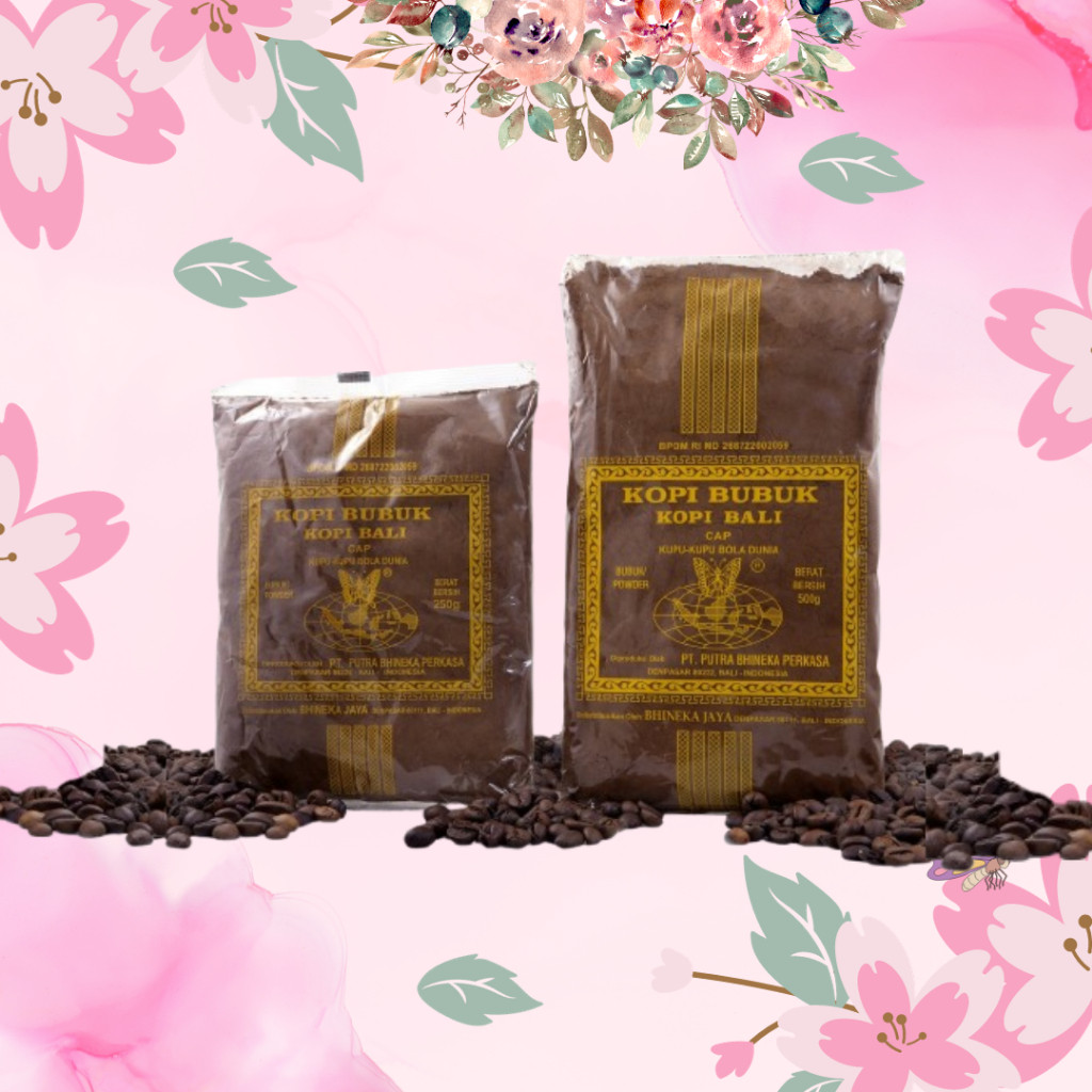 

Kopi Bubuk Bali Cap KUPU KUPU BOLA DUNIA 100gr | 250gr | 500gr
