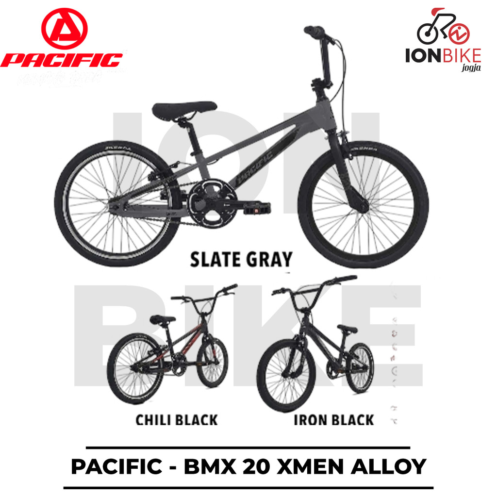 Sepeda BMX 20 Inch PACIFIC XMEN Frame Alloy Ringan Terbaru Lomba Balap Anak SD SMP SMA Street Balapa