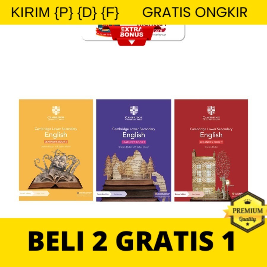 

{P} {D} {F} Cambridge Lower Secondary English | Buku Pelajaran Bahasa Inggris SMP