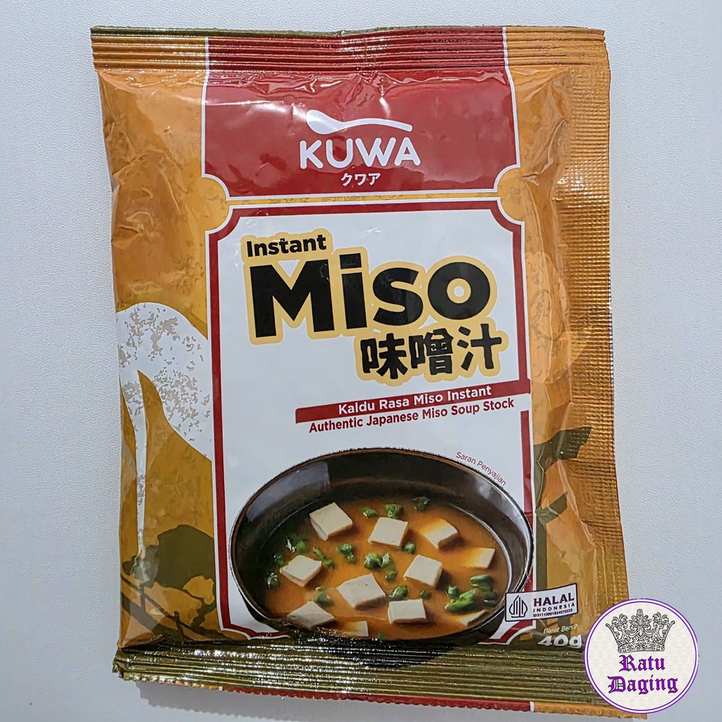 

KUWA Kaldu Soup Miso Instan 40gr Kaldu Instant Miso Soup