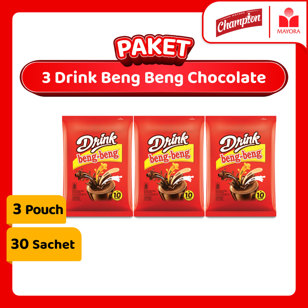 

Paket 3 Drink Beng Beng Chocolate Pouch