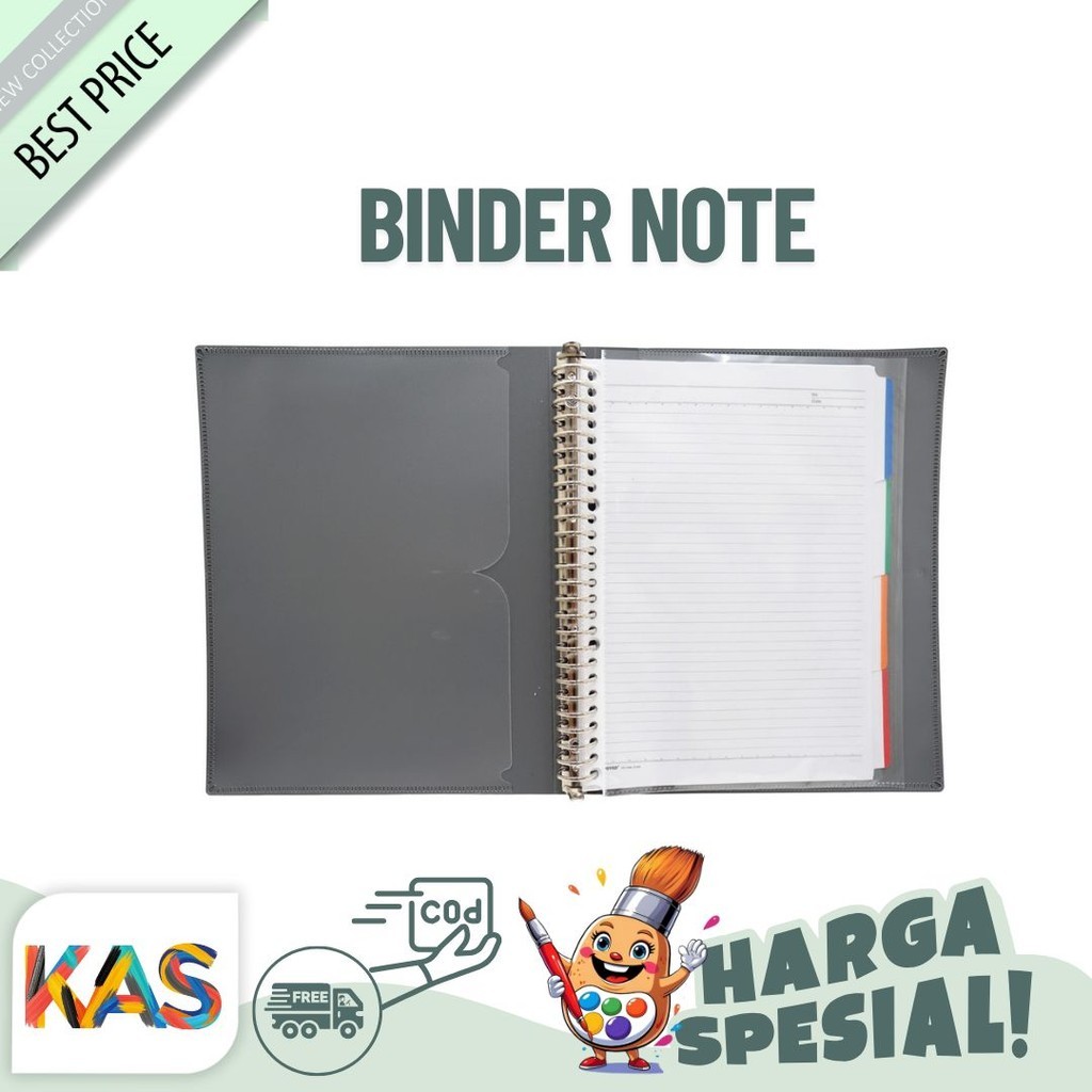 

Binder Note Joyko A5 TSPL-M507 4 Warna Netral
