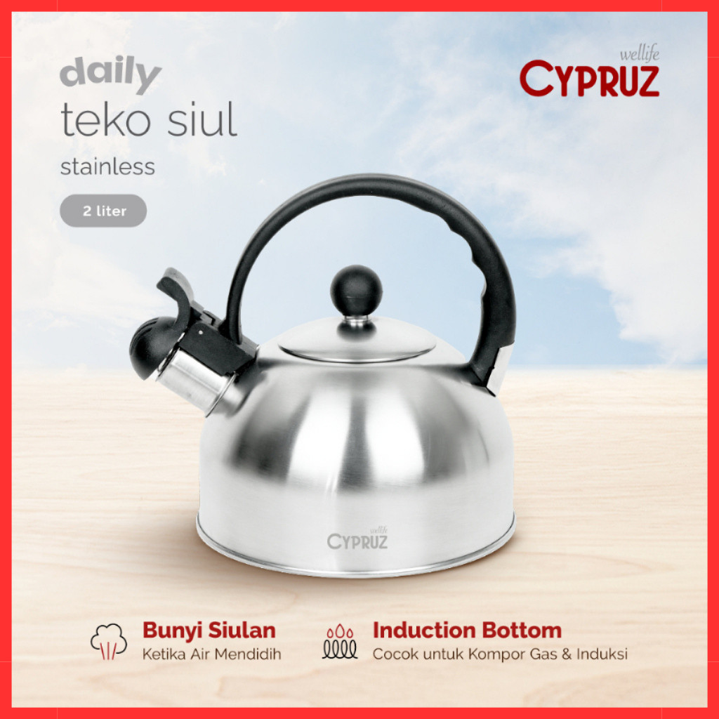 cypruz teko stainless siul 2 liter terlaris