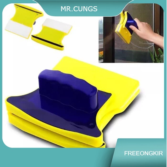 alat pembersih kaca /magnet pembersih kaca
