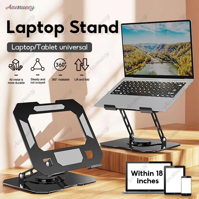 Stand Laptop Stand Penyangga Laptop Stand Holder Lipat Adjustable Anti Slip Untuk Laptop/Notebook La