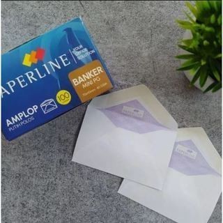 

BPP GNR (20 pcs) Amplop Paperline Amplop Putih Polos - Amplop Uang Dokumen Surat Undangan Kartu Nama 80gsm 90 / 104 PPS PPL EV 110 x 230 / 95 X 152 mm 100x230 95x152 Mini