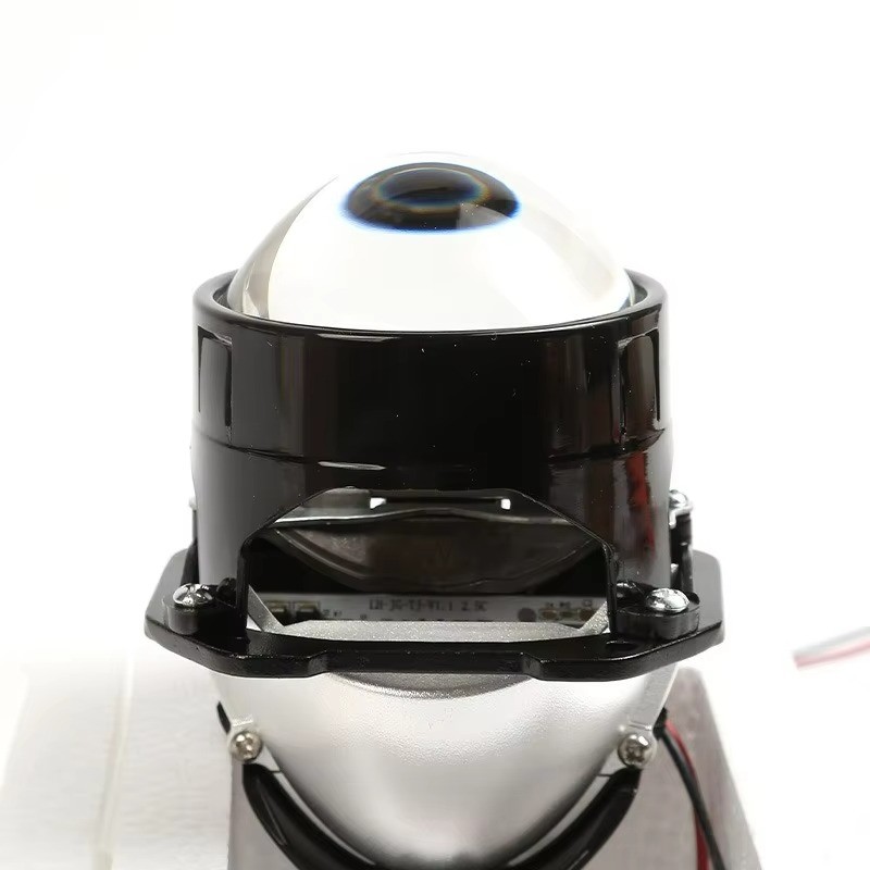 Pkx For 2.5 Inch HID Bi-xenon Fog Lamp Motorcycle Car Retrofit Use H4 H7 9005 HID LED Light 12V Fog 