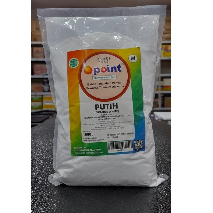 

POINT PEWARNA PUTIH 1 KG