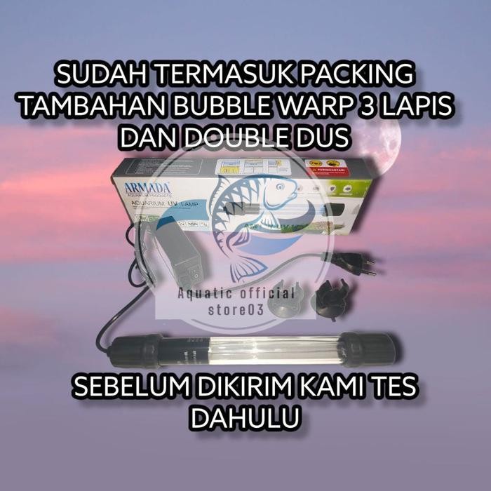 Lampu uv armada / lampu uv / lampu uv aquarium / lampu uv kolam ikan / lampu uv koi / lampi uv kolam