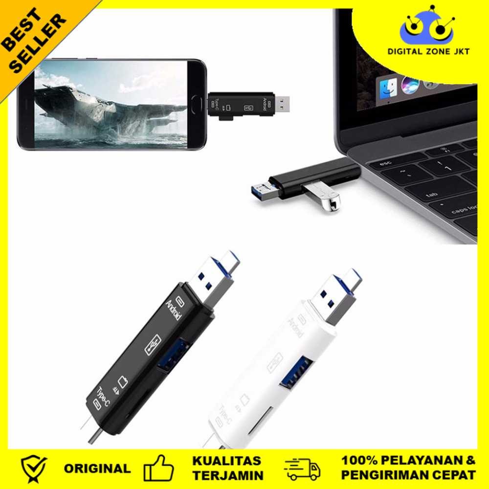 Card Reader USB 2.0 Micro Type C OTG MicroSD Card USB - D-188